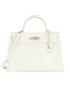Kelly 35 in Clemence White, front view